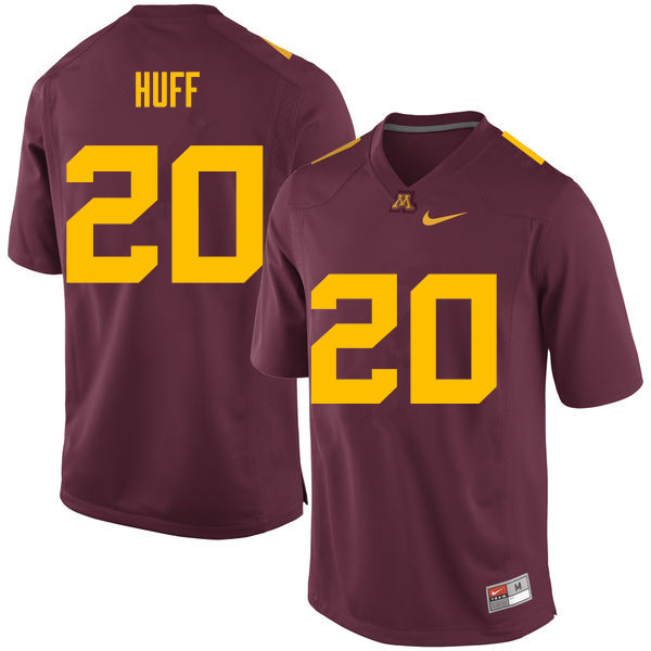 Men #20 Julian Huff Minnesota Golden Gophers College Football Jerseys Sale-Maroon